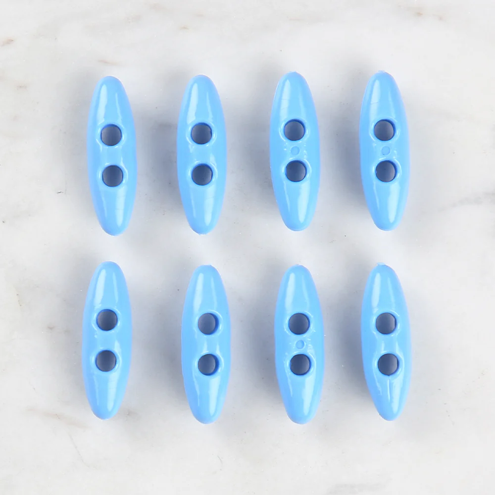 Loren Crafts 8 Pack Shepherd Button, Blue - 94 - Image 2
