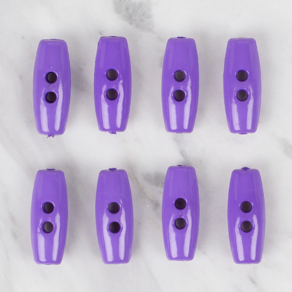 Loren Crafts 8 Pack Shepherd Button, Purple - 444 - Image 2