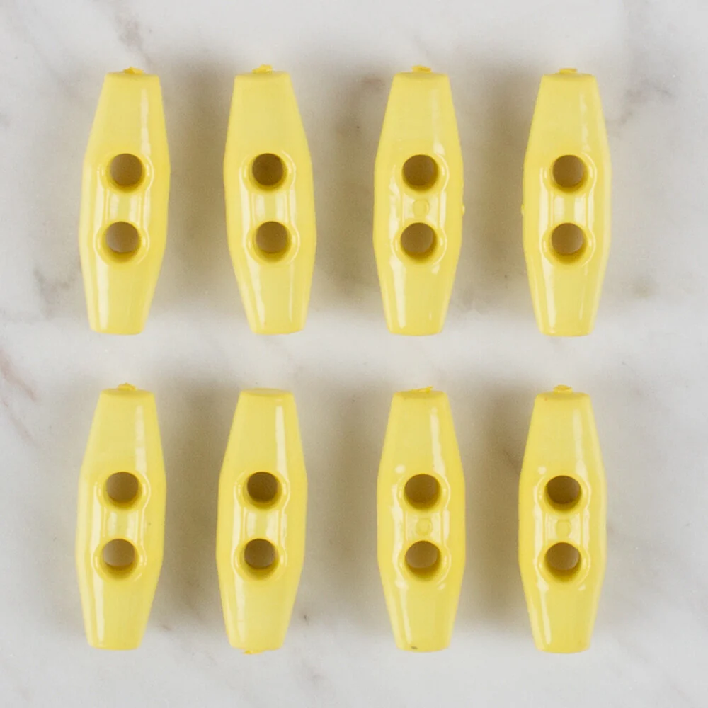 Loren Crafts 8 Pack Shepherd Button, Yellow - 117 - Image 2