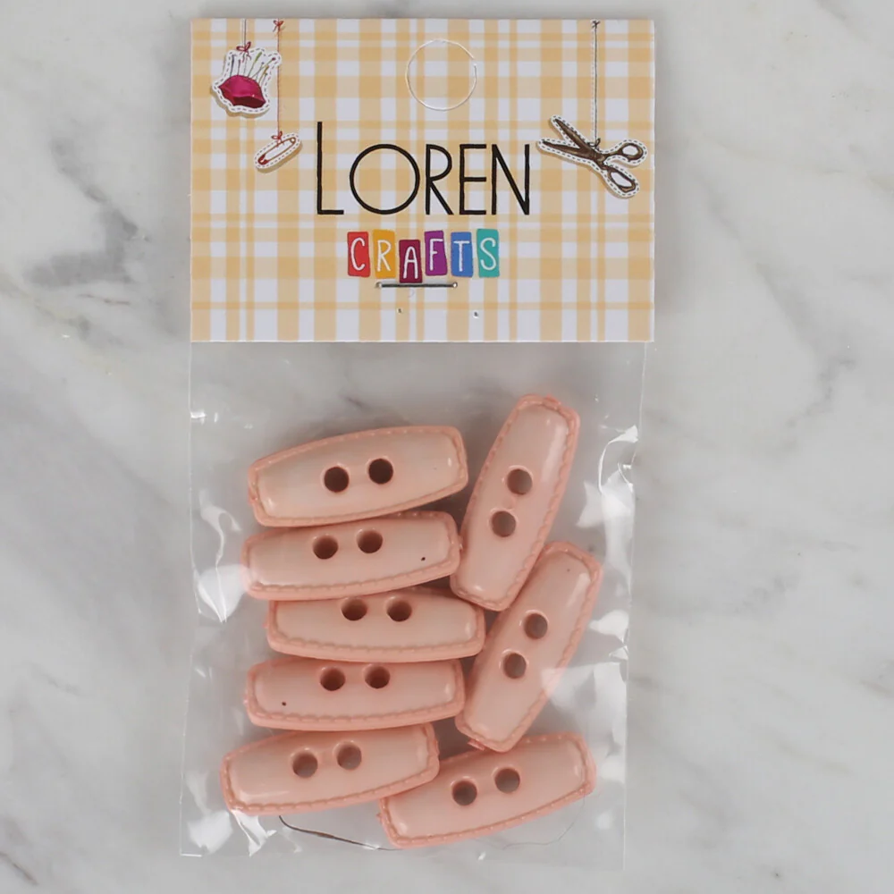 Loren Crafts 8 Pack Shepherd Putton, Light Pink - 80