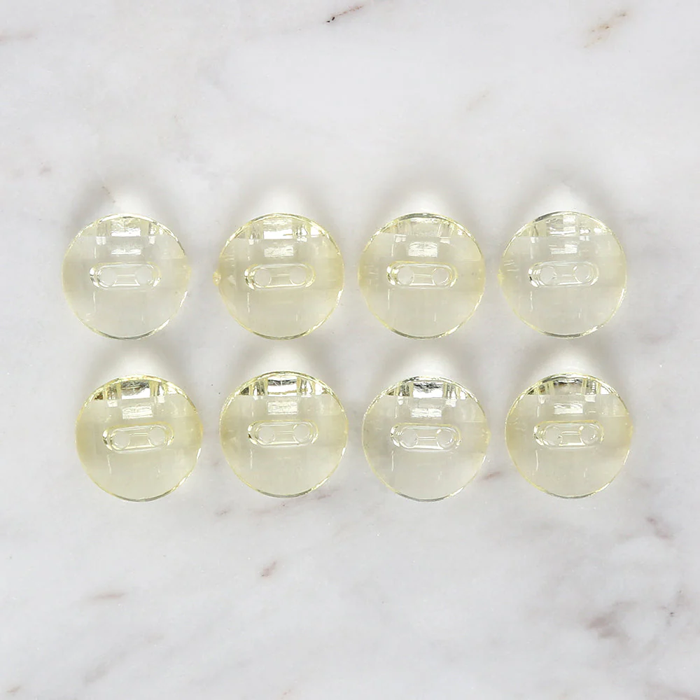 Loren Crafts 8-piece Yellow Button - 3067 - Image 2