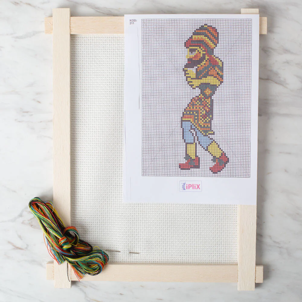 Loren Cross Stitch Kit, Hacivat - 211 - Image 2