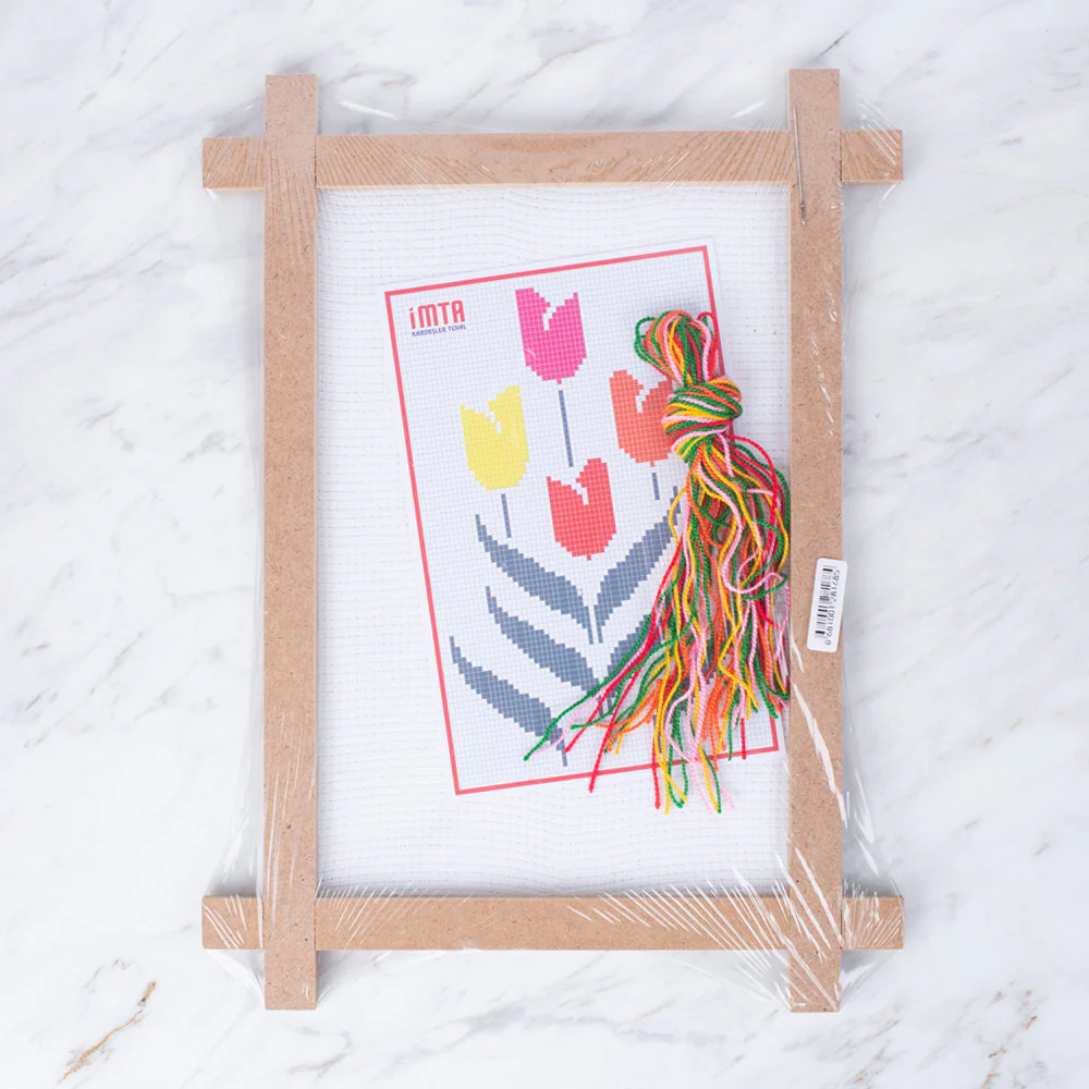 Loren Cross Stitch Kit - Tulip