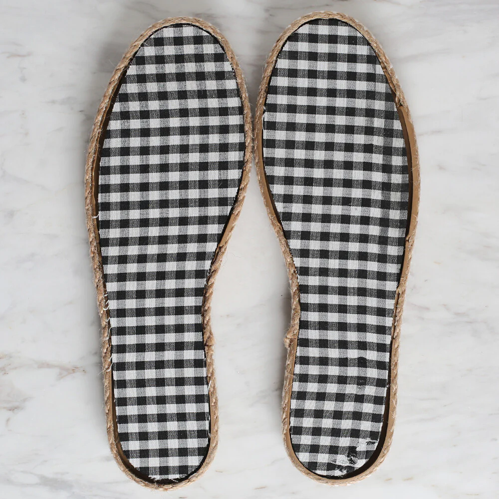 Loren Espadrille / Shoe Sole Narrow Straw Size:38 (US 7.5) Brown