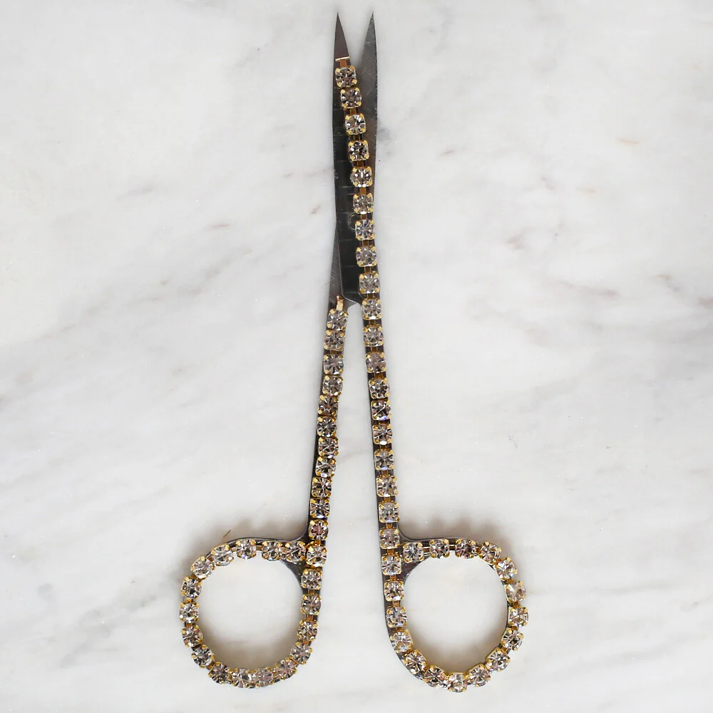 Loren Fancy Scissors, Gold - Image 2