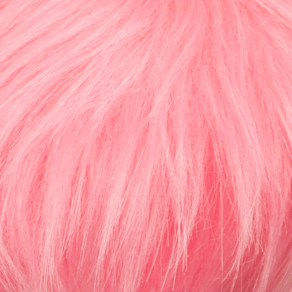 Loren Faux Fur Pom Pom, Pink - Image 2