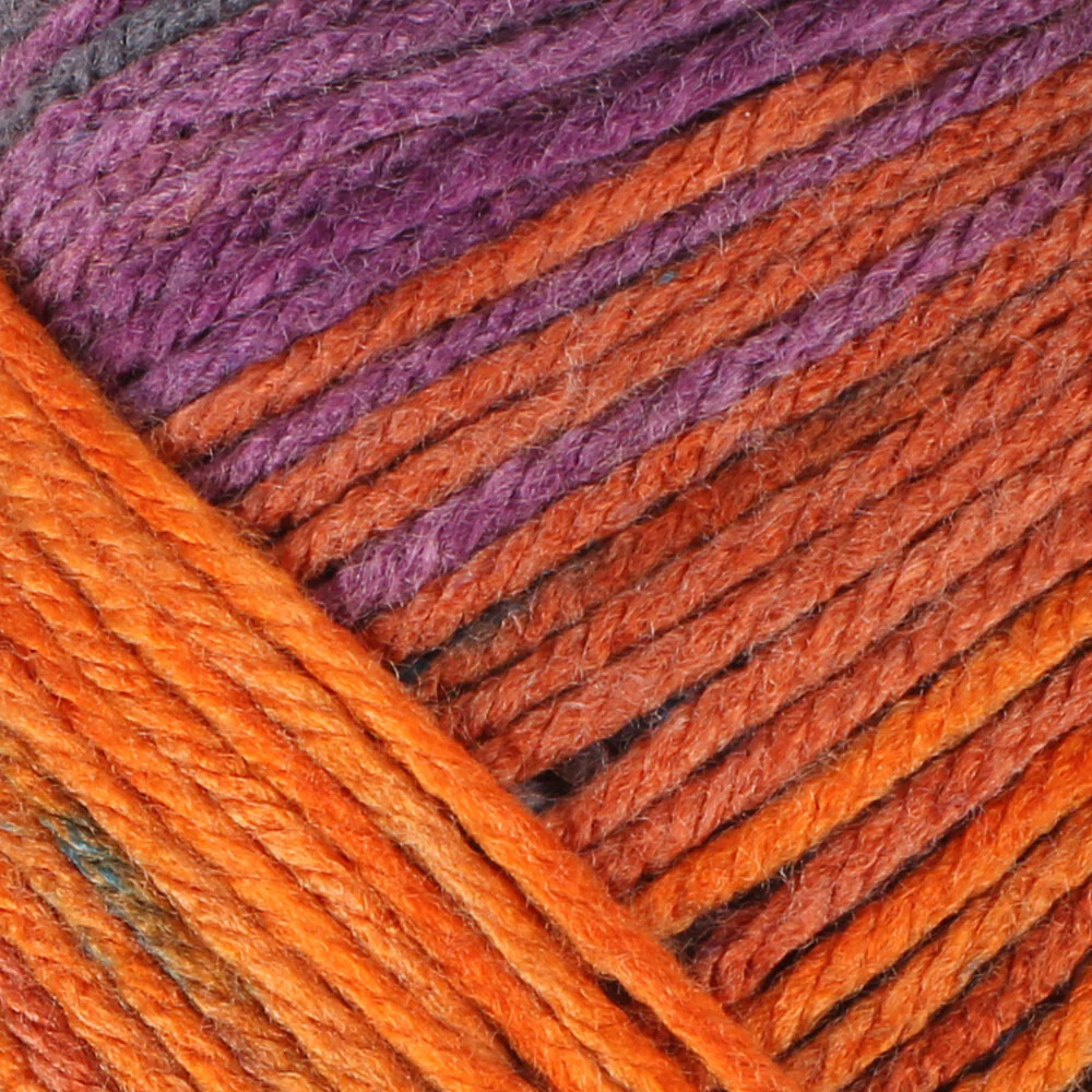 Loren Happy Knitting Yarn, Variegated - RH003 - Image 2