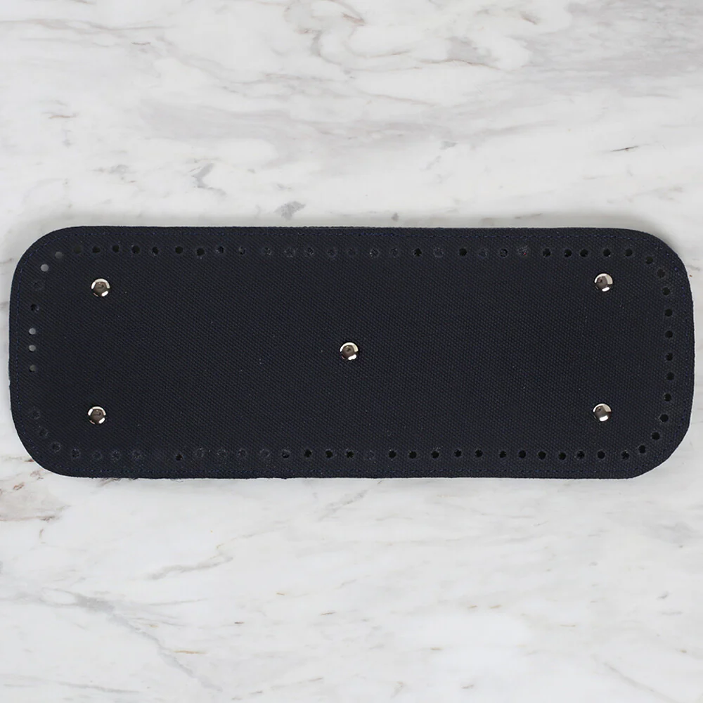Nas Leather Bag Base 32.5 cm - Black