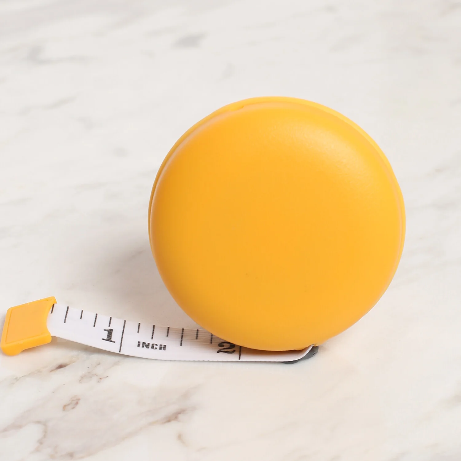 Loren Macaron Automatic Tape Measure, Yellow - Image 2