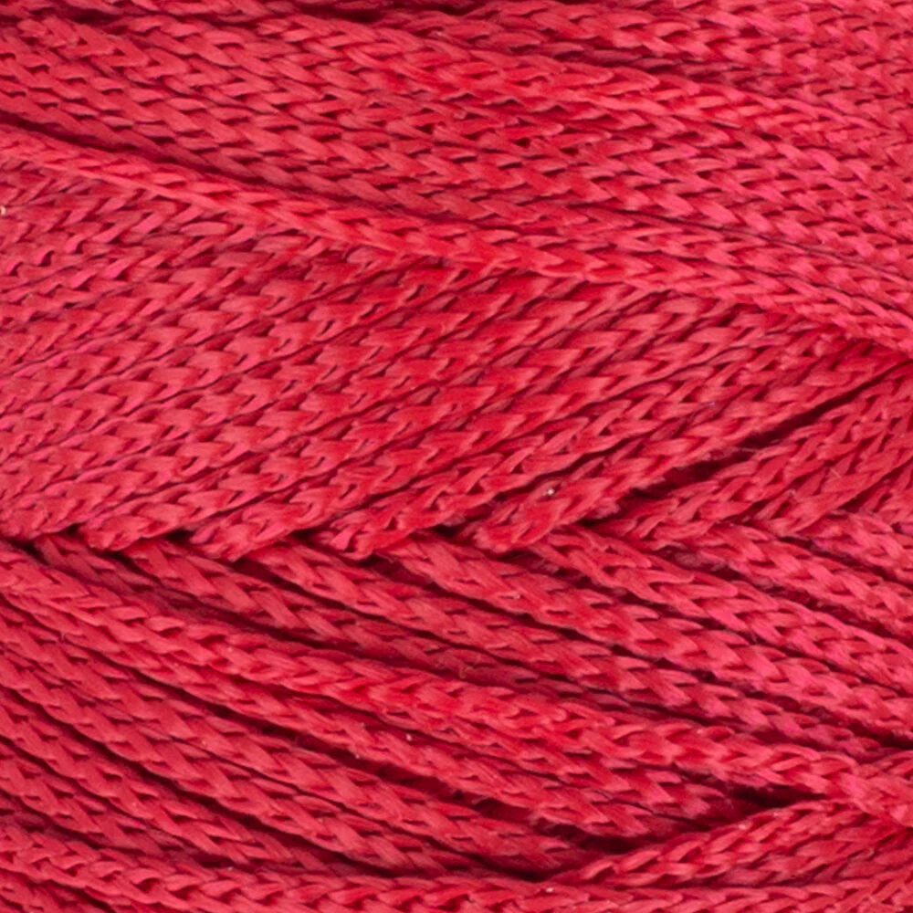 Loren Macrame Knitting Yarn, Dark Red - RM 0105 - Image 2