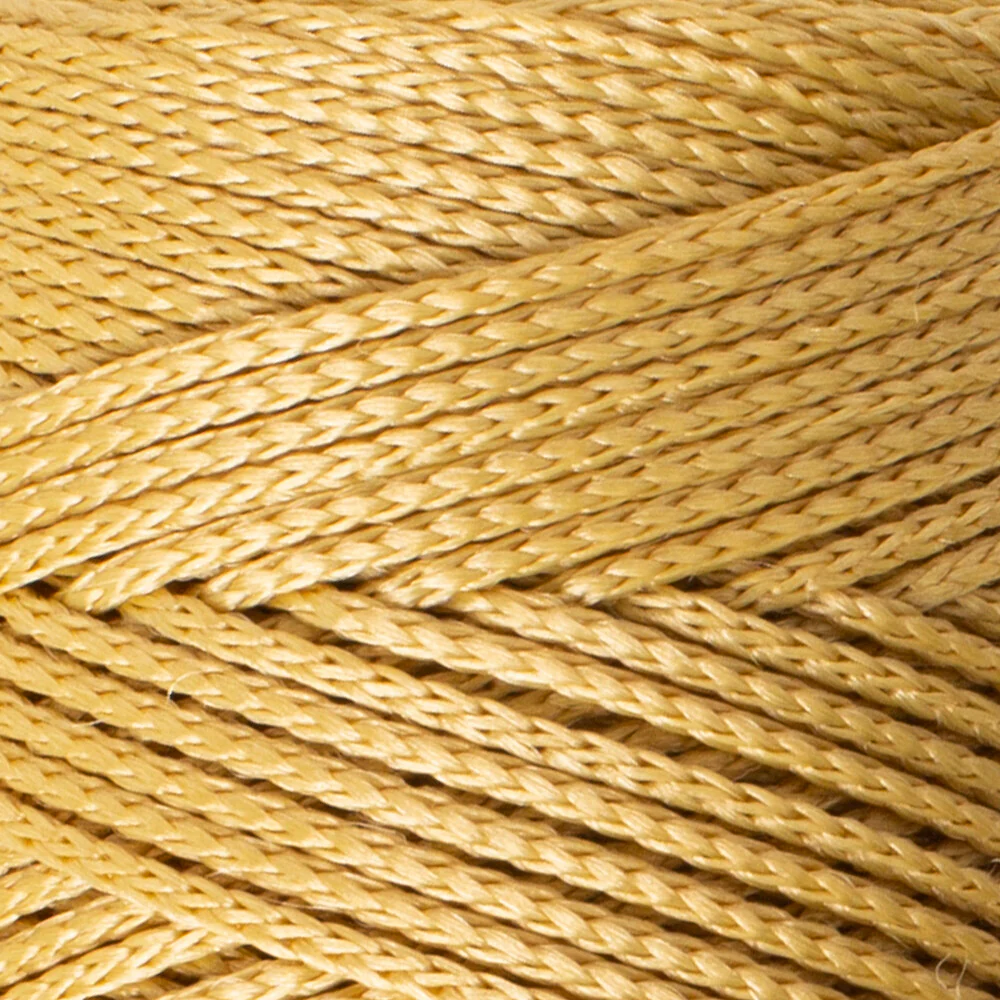 Loren Macrame Knitting Yarn, Gold - RM 050 - Image 2