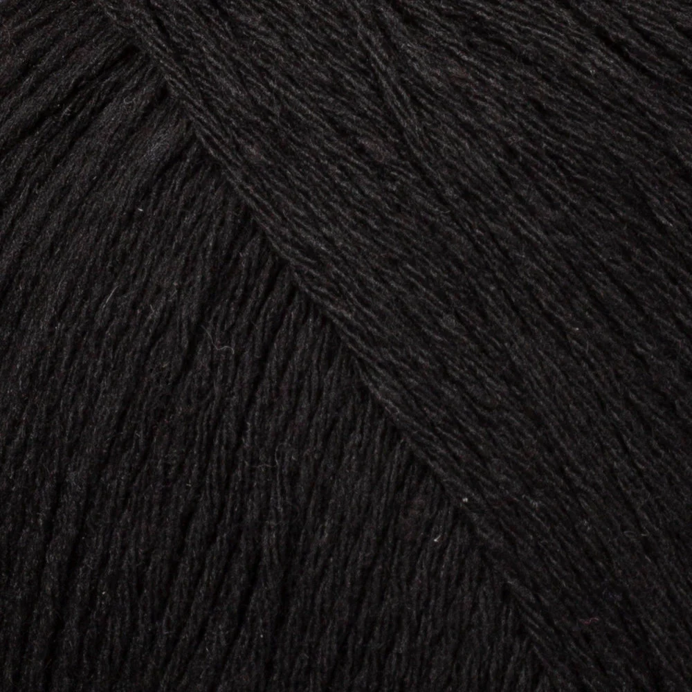 Loren Natural Baby Yarn, Black - R004 - Image 2