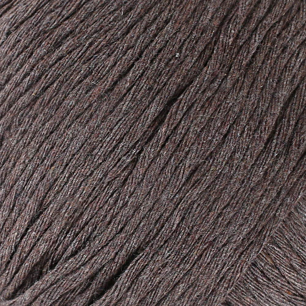 Loren Natural Cotton Yarn, Brown - R069 - Image 2