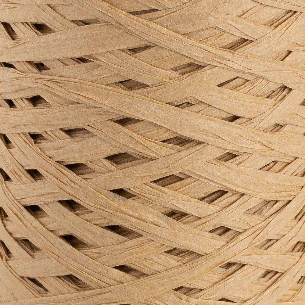Loren Natural Raffia Paper Yarn, Beige - 69 - Image 2