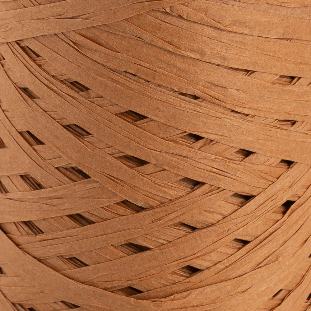 Loren Natural Raffia Paper Yarn, Cinnamon - 76 - Image 2