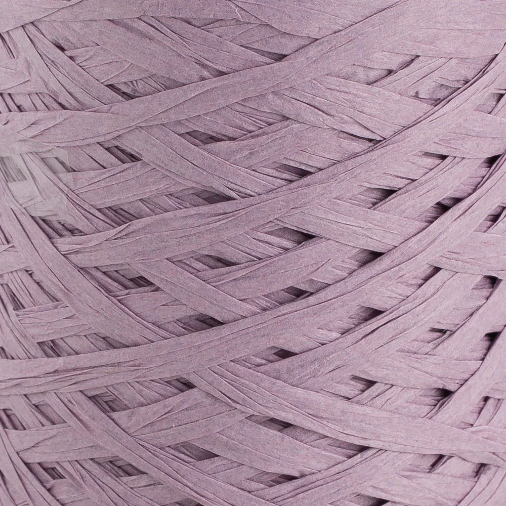 Loren Natural Raffia Paper Yarn, Lilac - 38 - Image 2