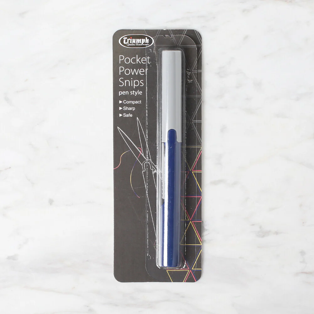 Loren Pocket Power Snips Pen Style, Navy - B4841