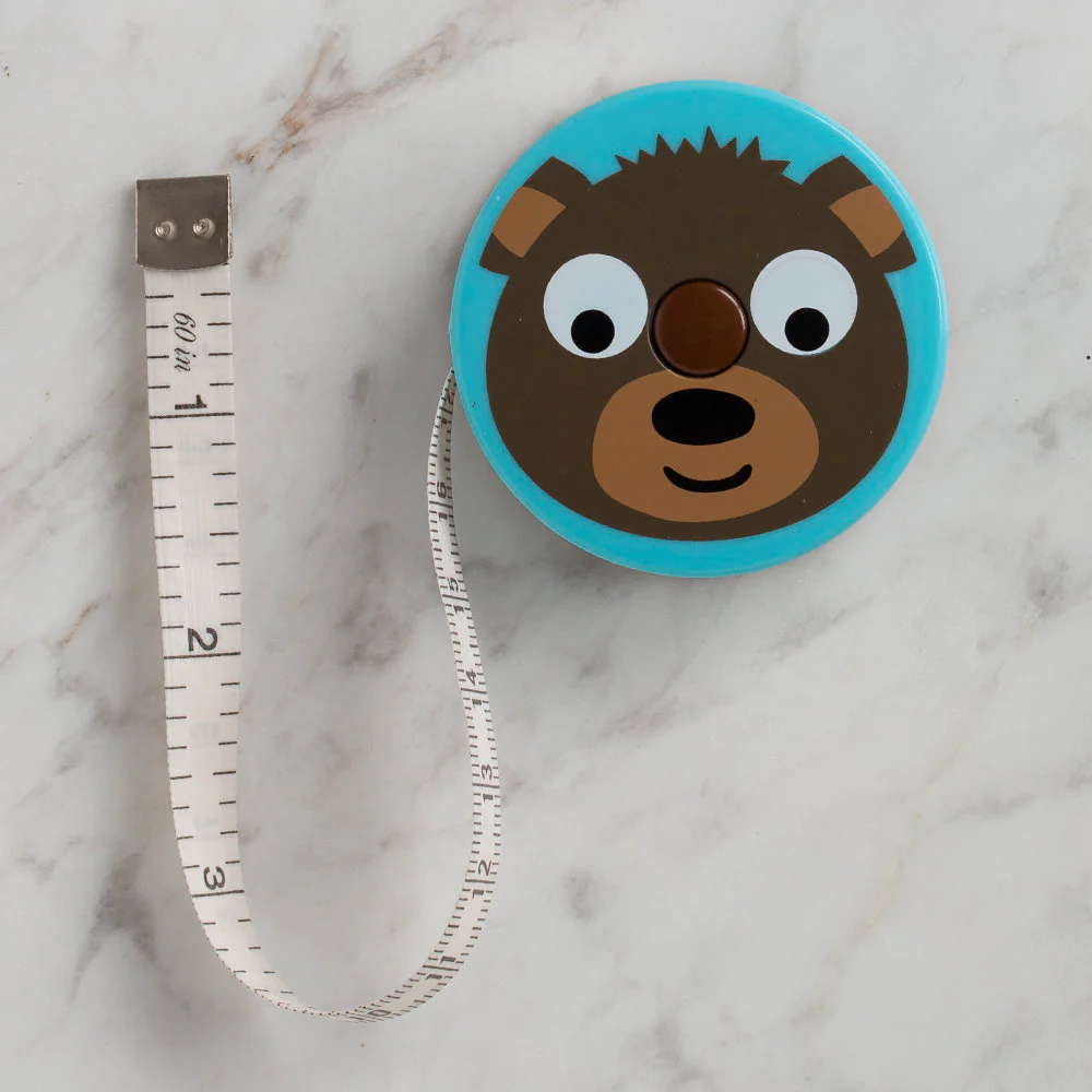 Loren Retractable Soft Tape Measure, Bear - Image 2