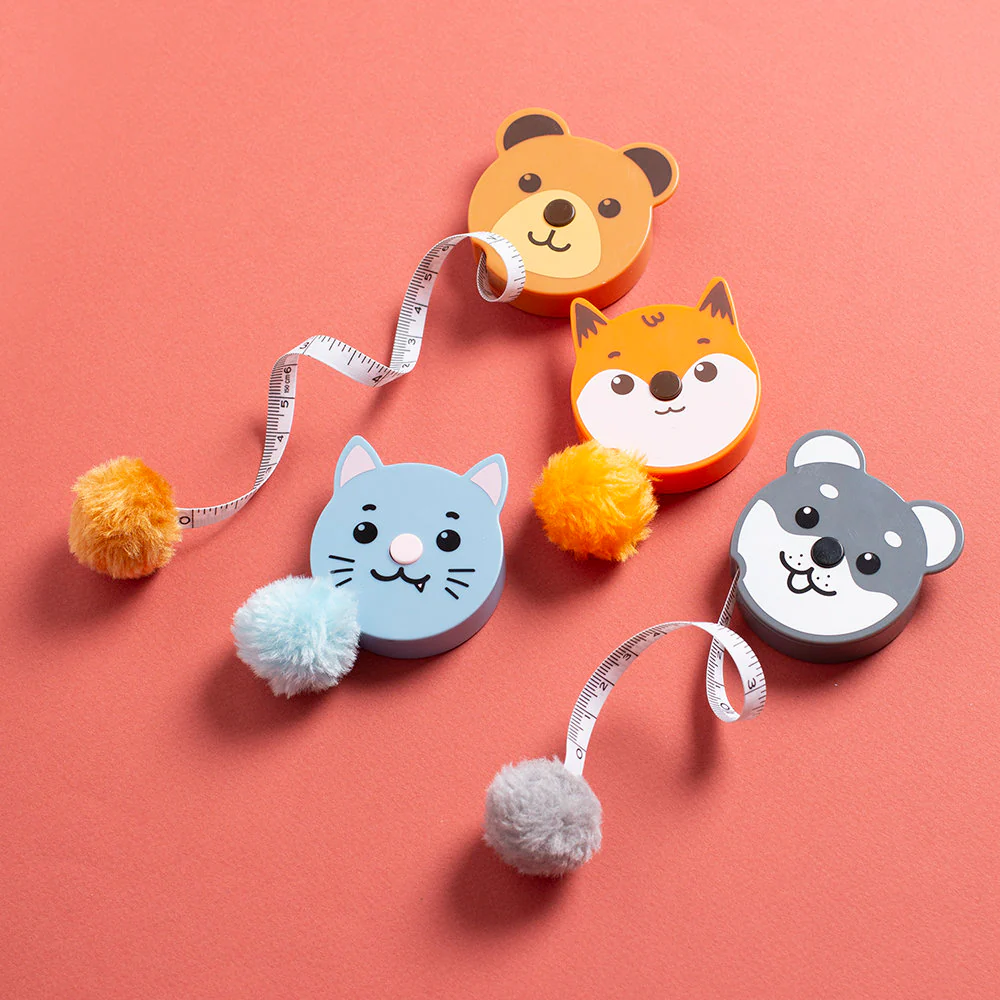 Loren Retractable Soft Tape Measure, Bear - Image 3