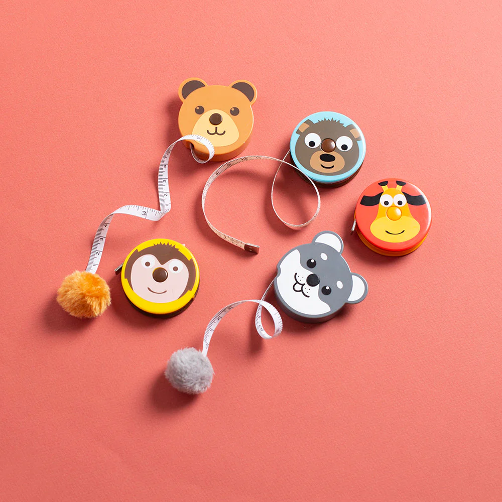 Loren Retractable Soft Tape Measure, Bear - Image 4