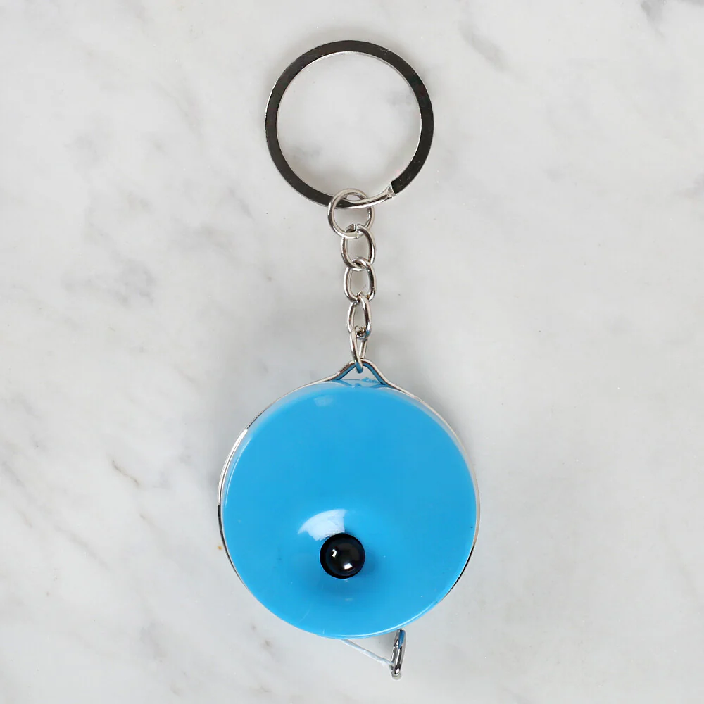 Loren Retractable Tape Measure, Turquoise - DJ.253XS - Image 2