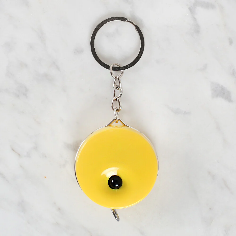 Loren Retractable Tape Measure, Yellow - DJ.253XS - Image 2