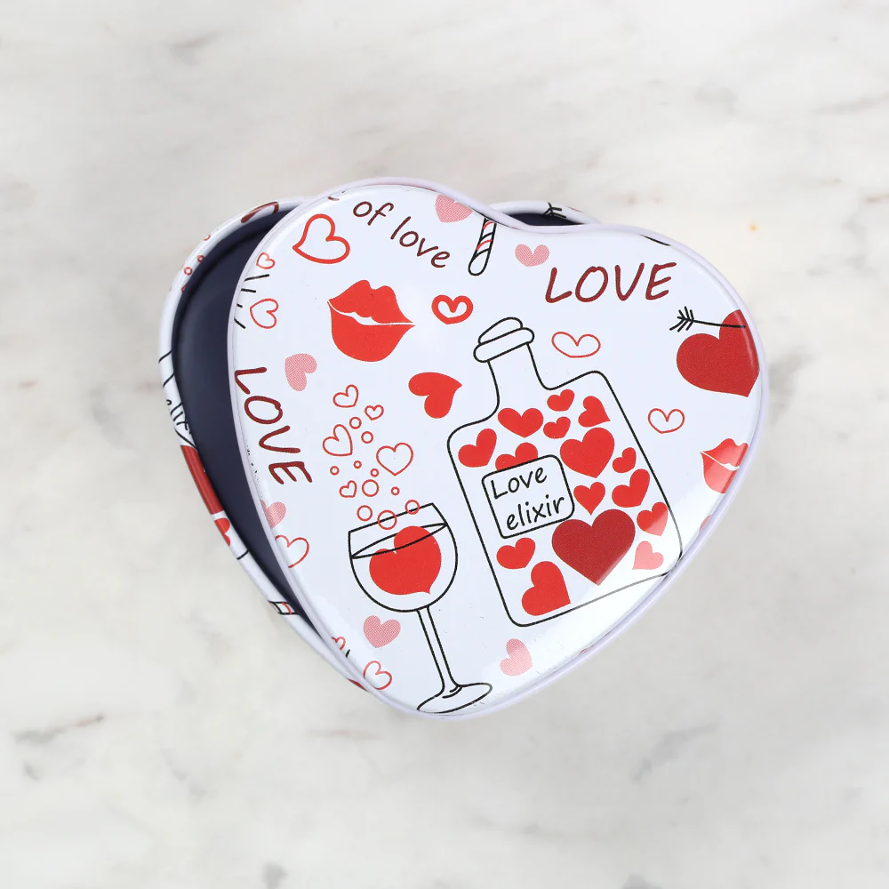 Nas Metal Storage Box - Heart - Image 2