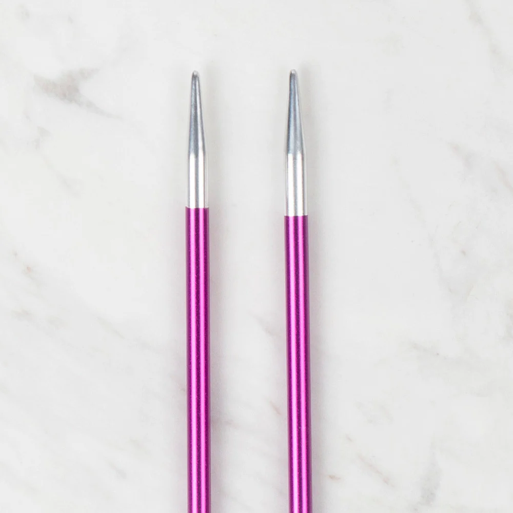 Loren Rythm Knitting Needle, Metal, 4,5mm, Purple - Image 3