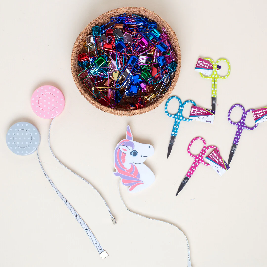 Loren Spotty Tape Measure, Pink - Image 2
