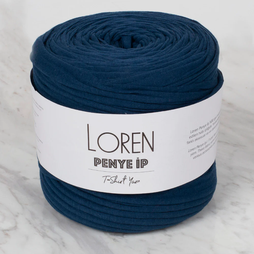Loren T-Shirt Yarn, Petrol Blue - 58