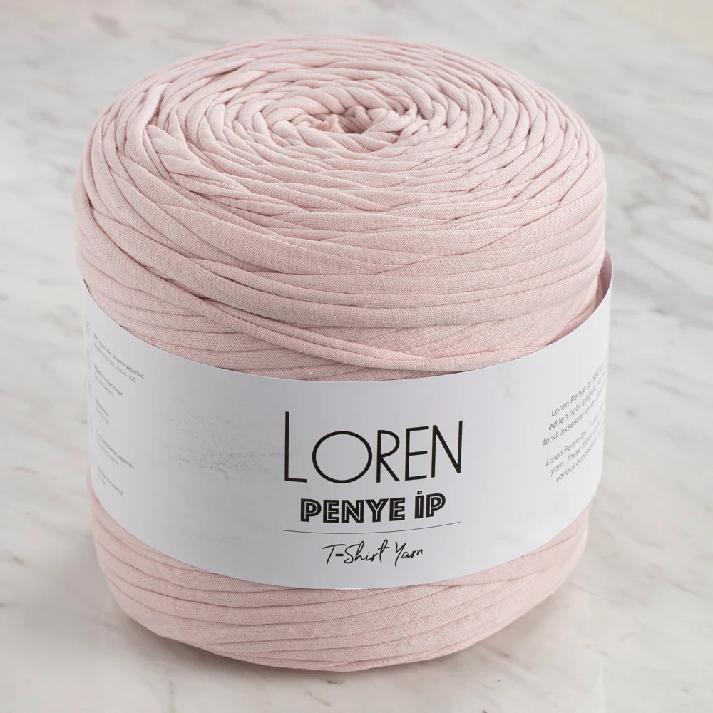 Loren T-Shirt Yarn, Pinkish Orange - 77