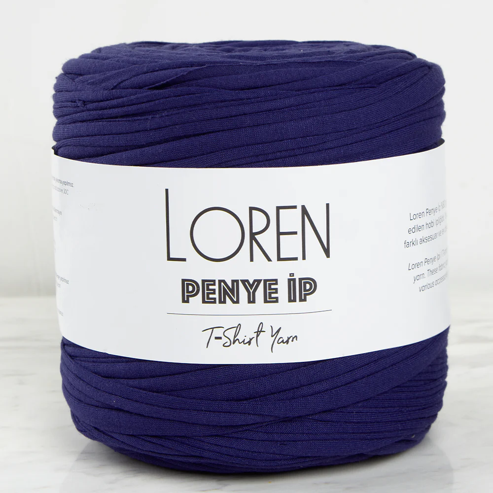 Loren T-Shirt Yarn, Blue - 83
