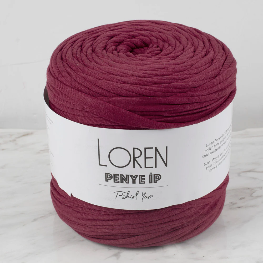 Loren T-Shirt Yarn, Plum - 71