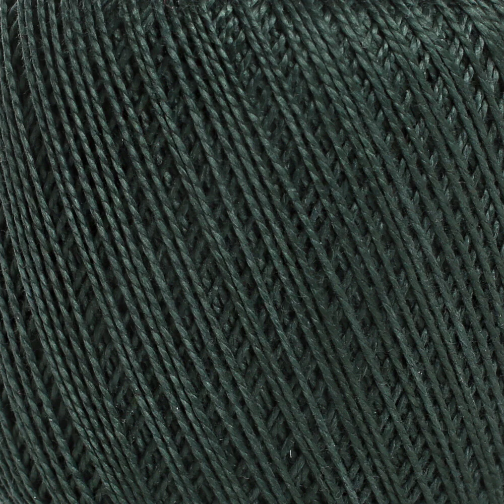 Madame Tricote Paris 5/2 Perle No:5 Lace Thread, Dark Green - 5500 - Image 2