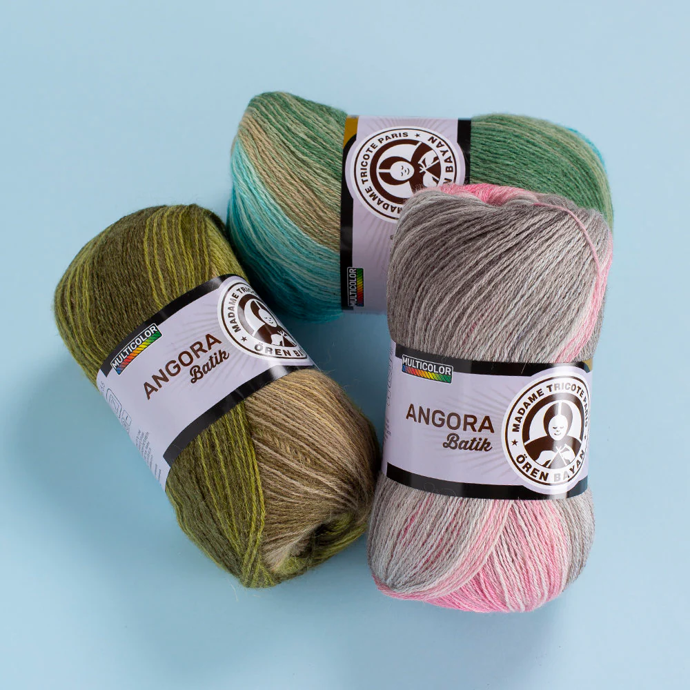 Madame Tricote Paris Angora Batik Yarn, Variegated - 851 - Image 3