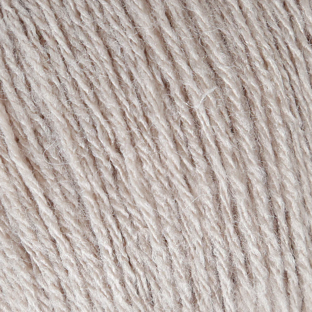 Madame Tricote Paris Angora Knitting Yarn, Beige -130 - Image 2