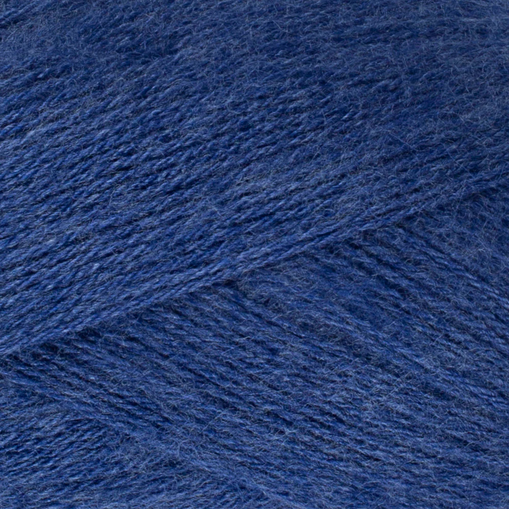 Madame Tricote Paris Angora Knitting Yarn, Denim Blue - 138 - Image 2