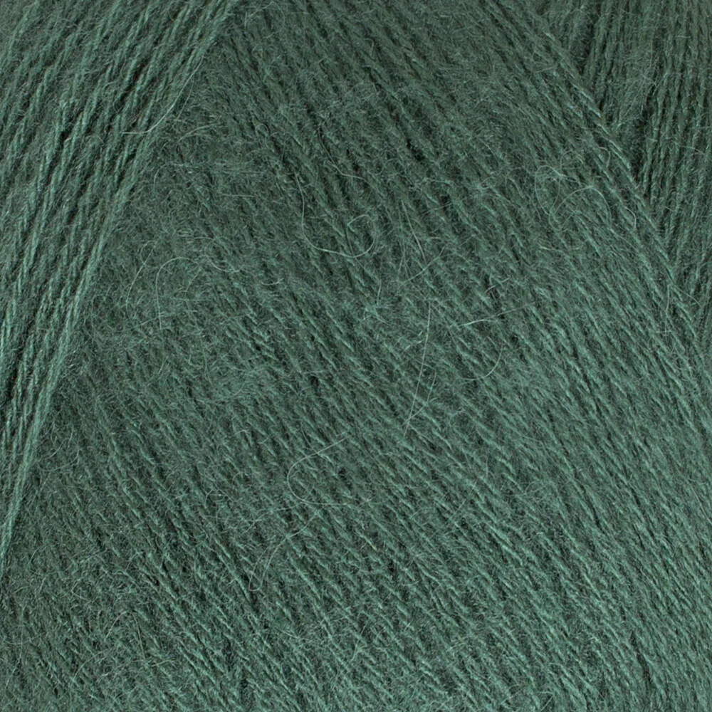 Madame Tricote Paris Angora Knitting Yarn, Green - 132 - Image 2