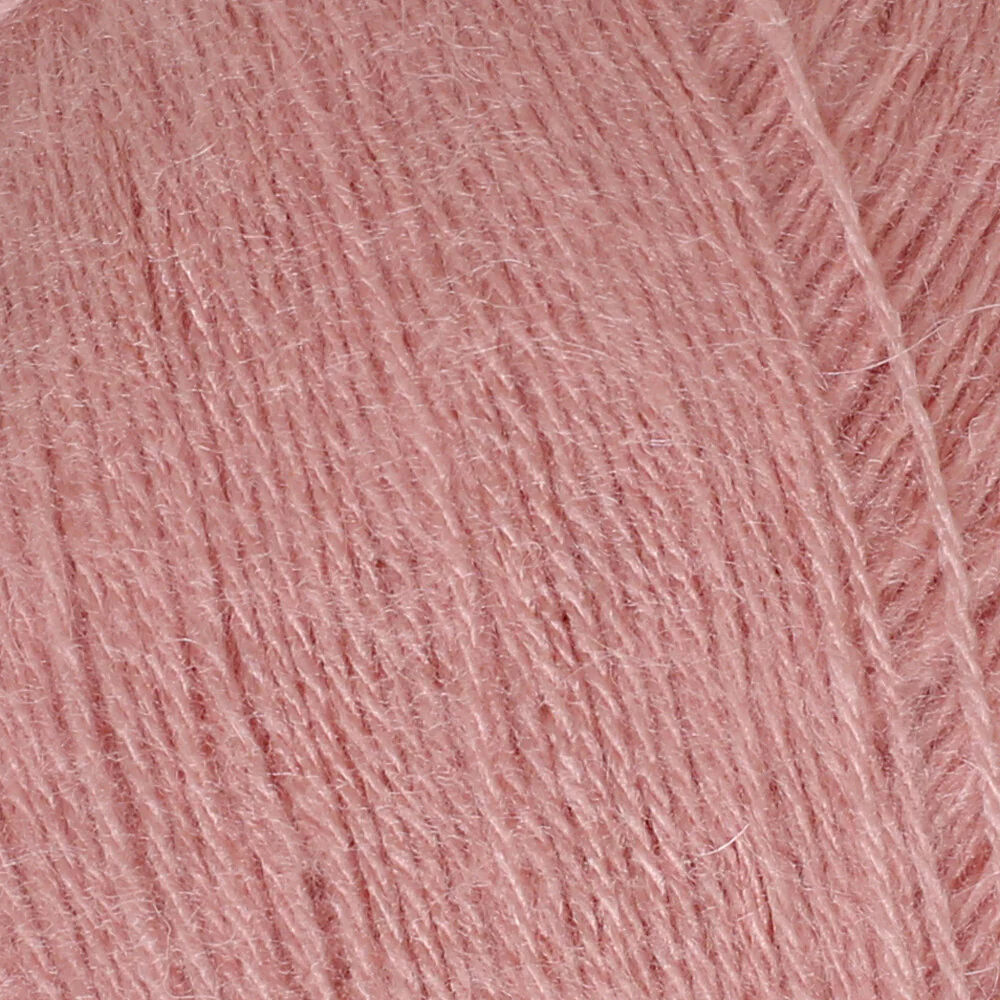 Madame Tricote Paris Angora Knitting Yarn, Pink - 001 - Image 2