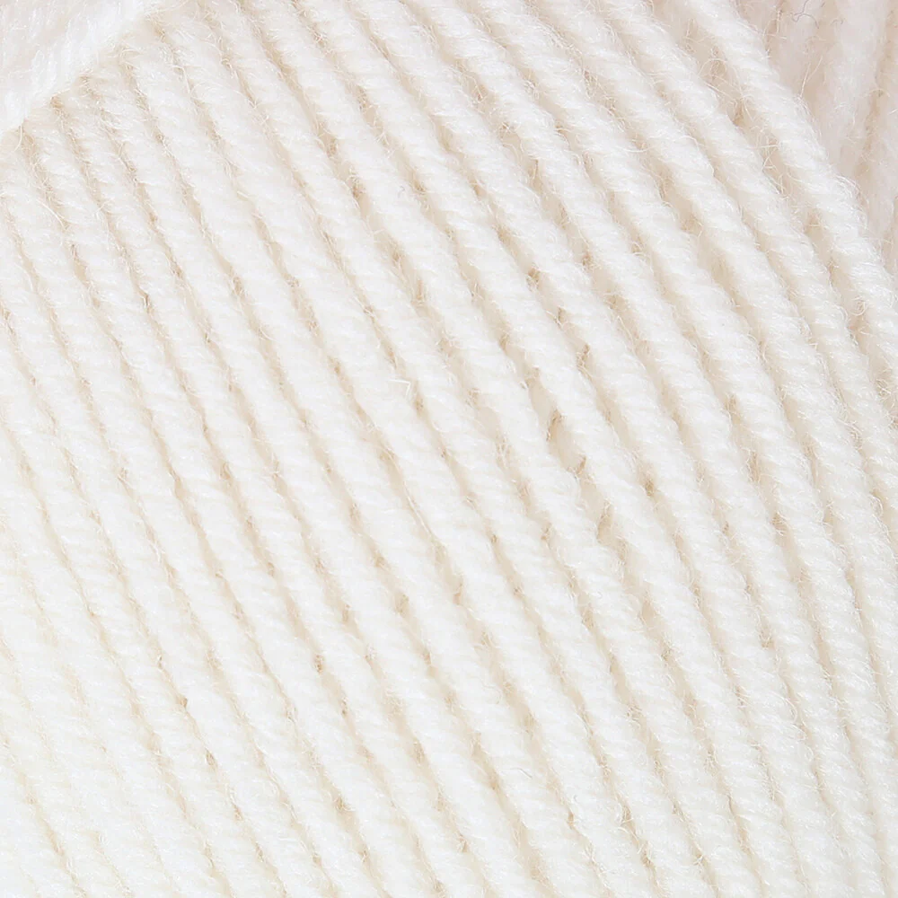 Madame Tricote Paris Deluxia Knitting Yarn, Cream - 004 - Image 2