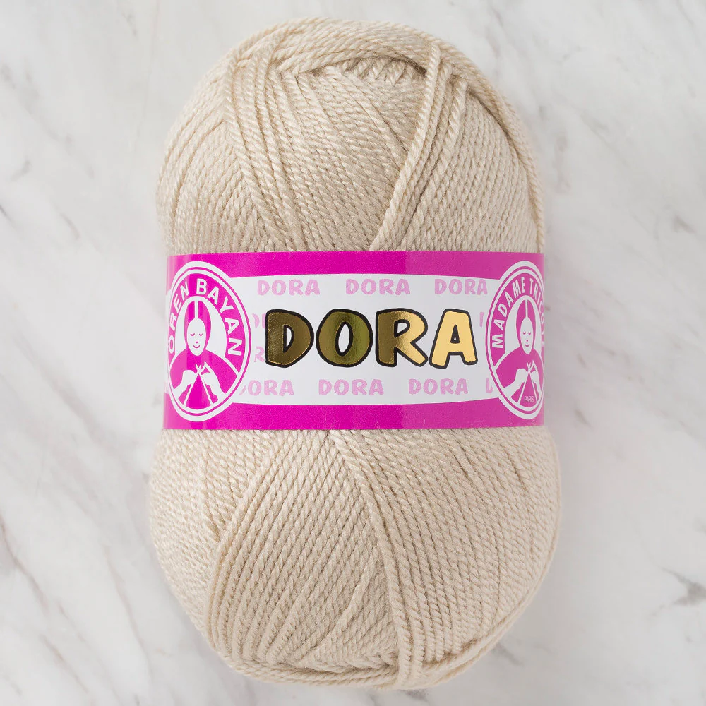 Madame Tricote Paris Dora Yarn, Beige - 078