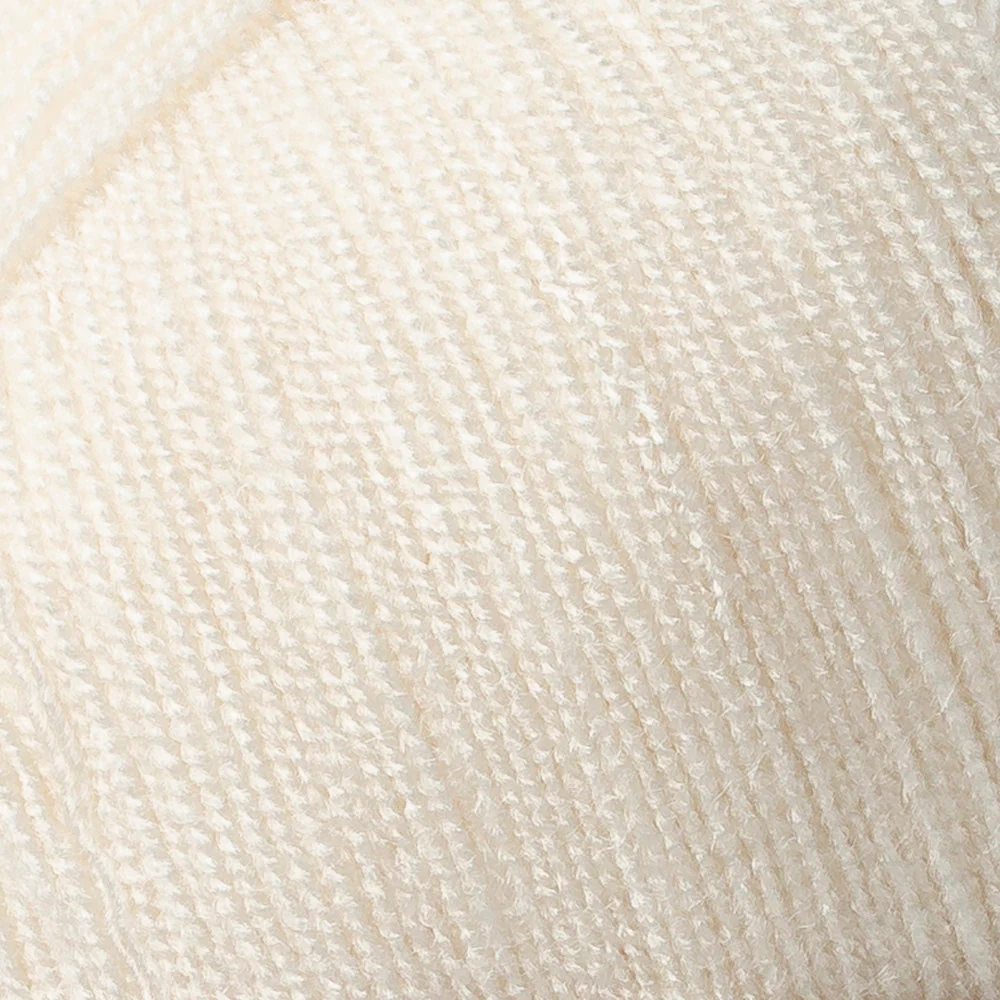 Madame Tricote Paris Kristal Yarn, Cream - 004 - Image 2