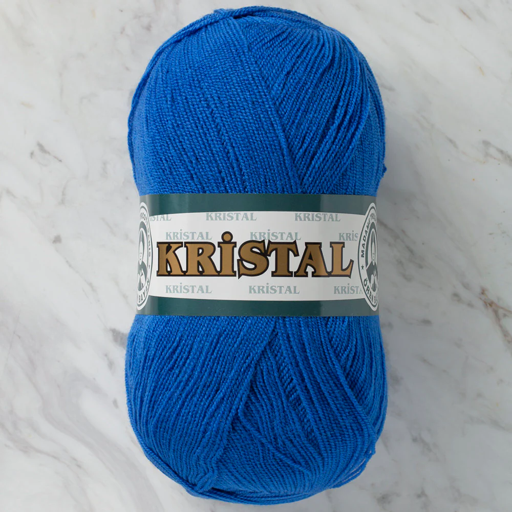 Madame Tricote Paris Kristal Yarn, Saxe Blue - 016