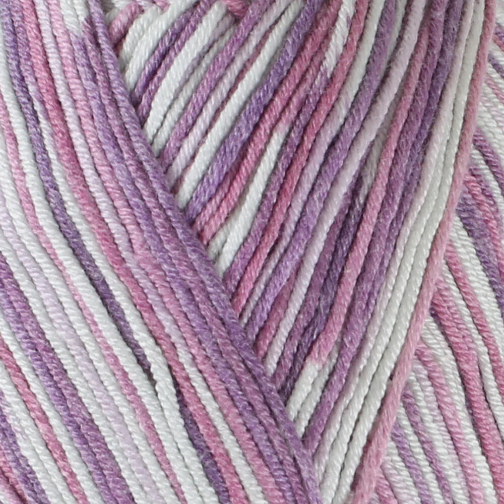 Madame Tricote Paris Madame Cotton Yarn, Variegated - 444 - Image 2
