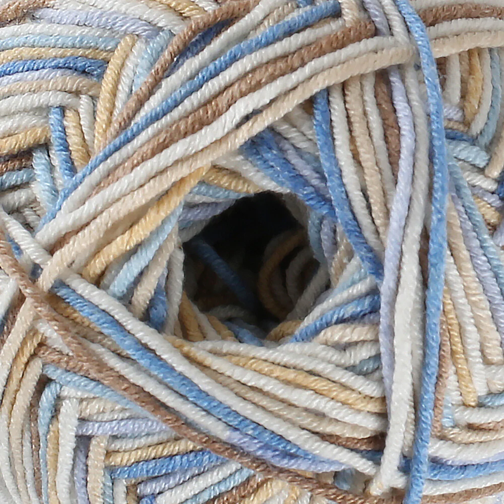 Madame Tricote Paris Madame Cotton Yarn, Variegated - 448 - Image 3