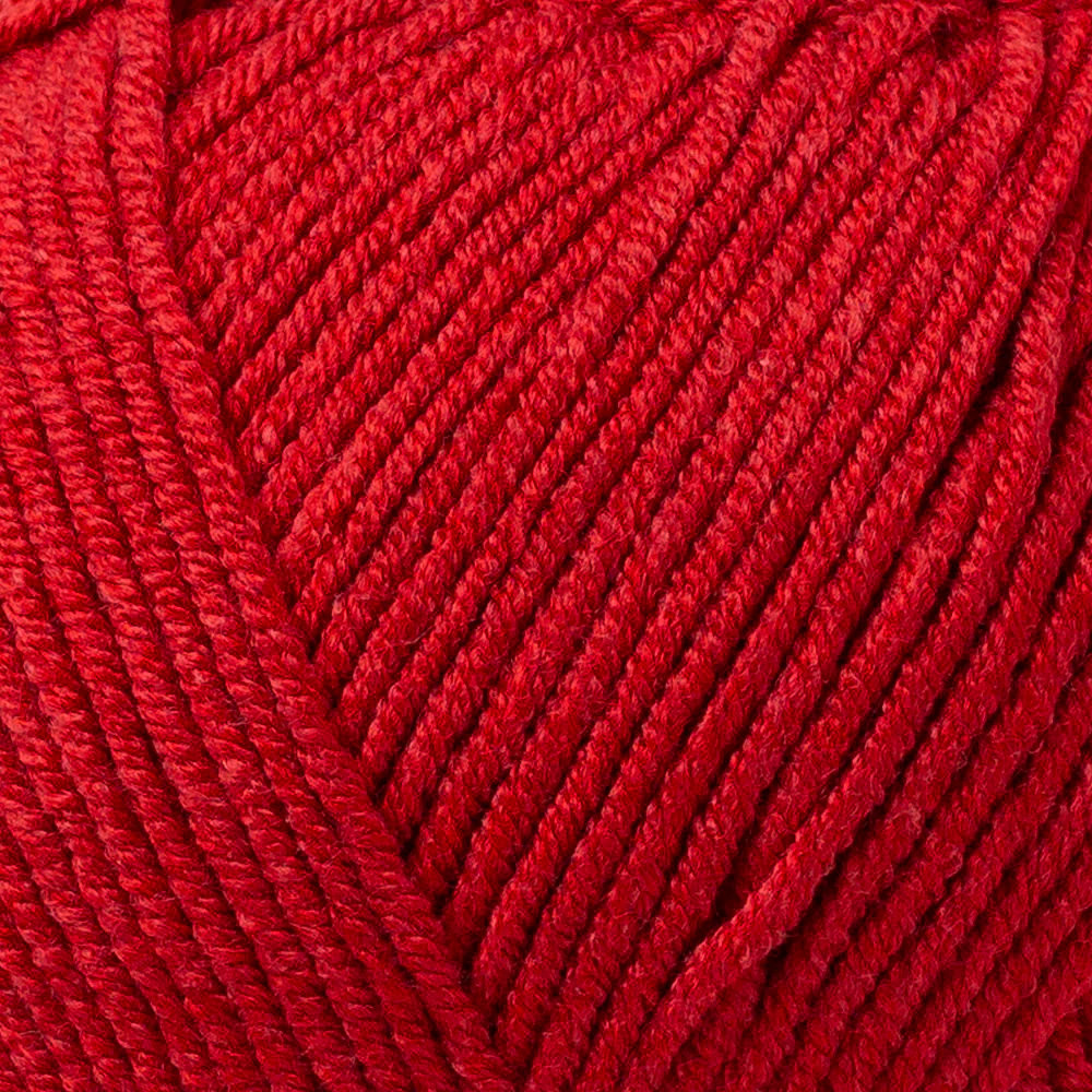 Madame Tricote Paris Madame Cotton Yarn, Red - 009 - Image 2