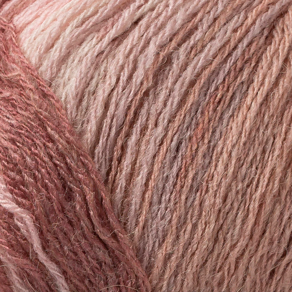 Madame Tricote Paris Merino Gold Batik Knitting Yarn, Variegated - 833 - Image 2
