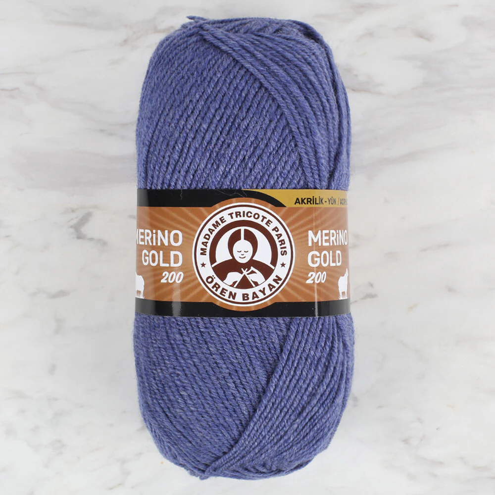 Madame Tricote Paris Merino Gold Knitting Yarn, 200-138