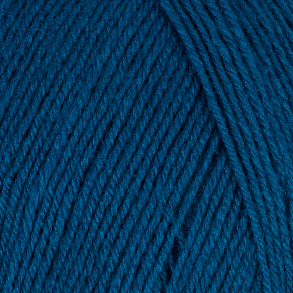 Madame Tricote Paris Merino Gold Knitting Yarn, Petrol Blue - 101 - Image 2