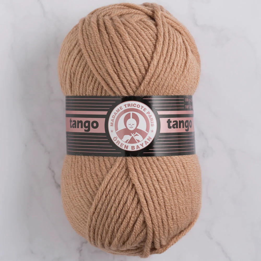 Madame Tricote Paris Tango/Tanja Knitting Yarn, Beige - 106-1771
